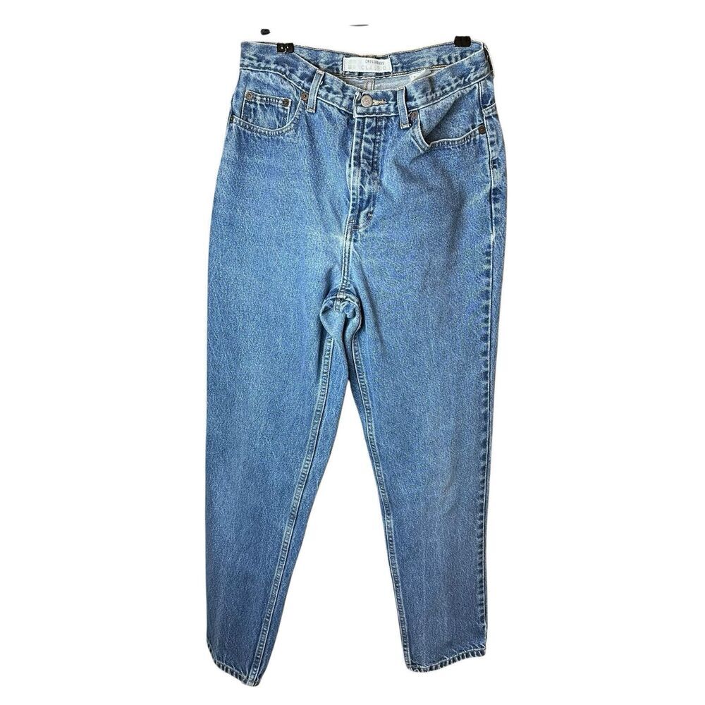 Vintage Crossroads Cotton Denim High Waist Tapered Jean 10 | Classic 90's Mom